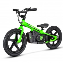 Storm Kids 170w 16" Electric Balance Bike - Green